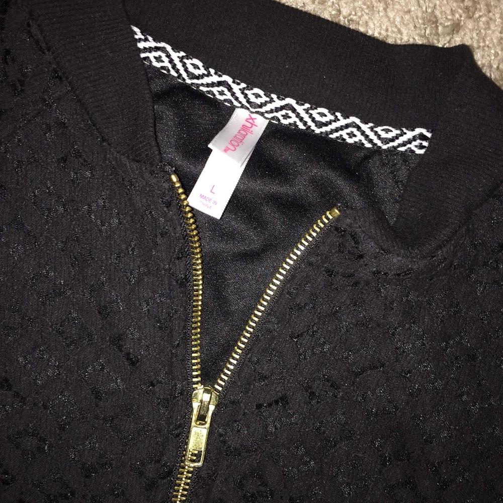 Lace Bomber Jacket!